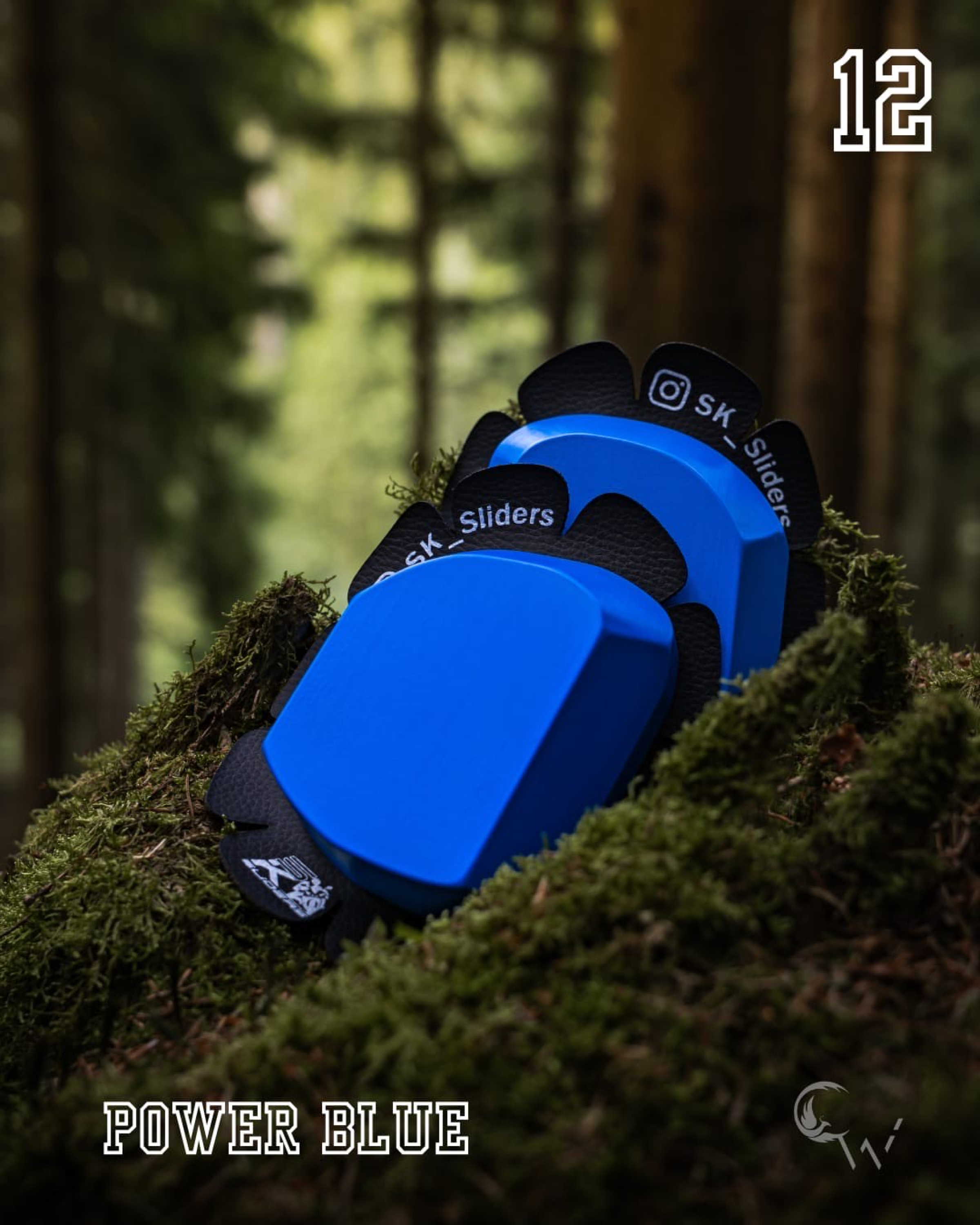 SK Sliders Knieschleifer in Blau, Power Blue